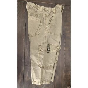 NEW Boys 3 Pommes Boutique‎ Olive Clam Diggers SZ 10/12 NWT (M23) 0185